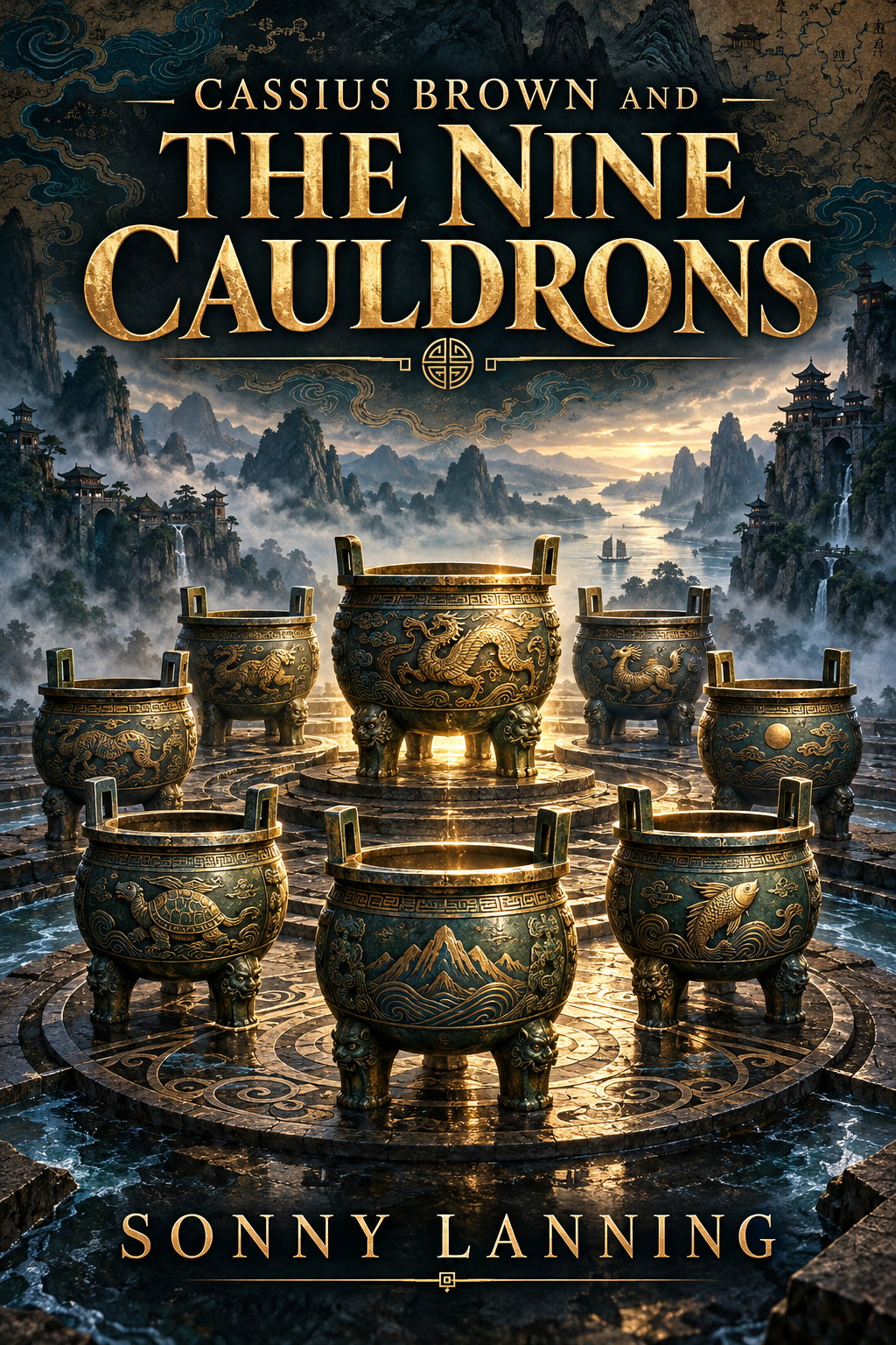 Cassius Brown And The Nine Cauldrons by Sonny Lanning